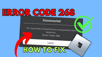 How To Fix Roblox Error 268