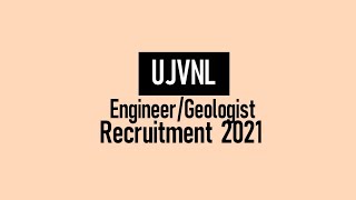 UJVNL AE Recruitment 2021 | UJVNL Recruitment 2021 | Syllabus | Exam Pattern | Imp Date