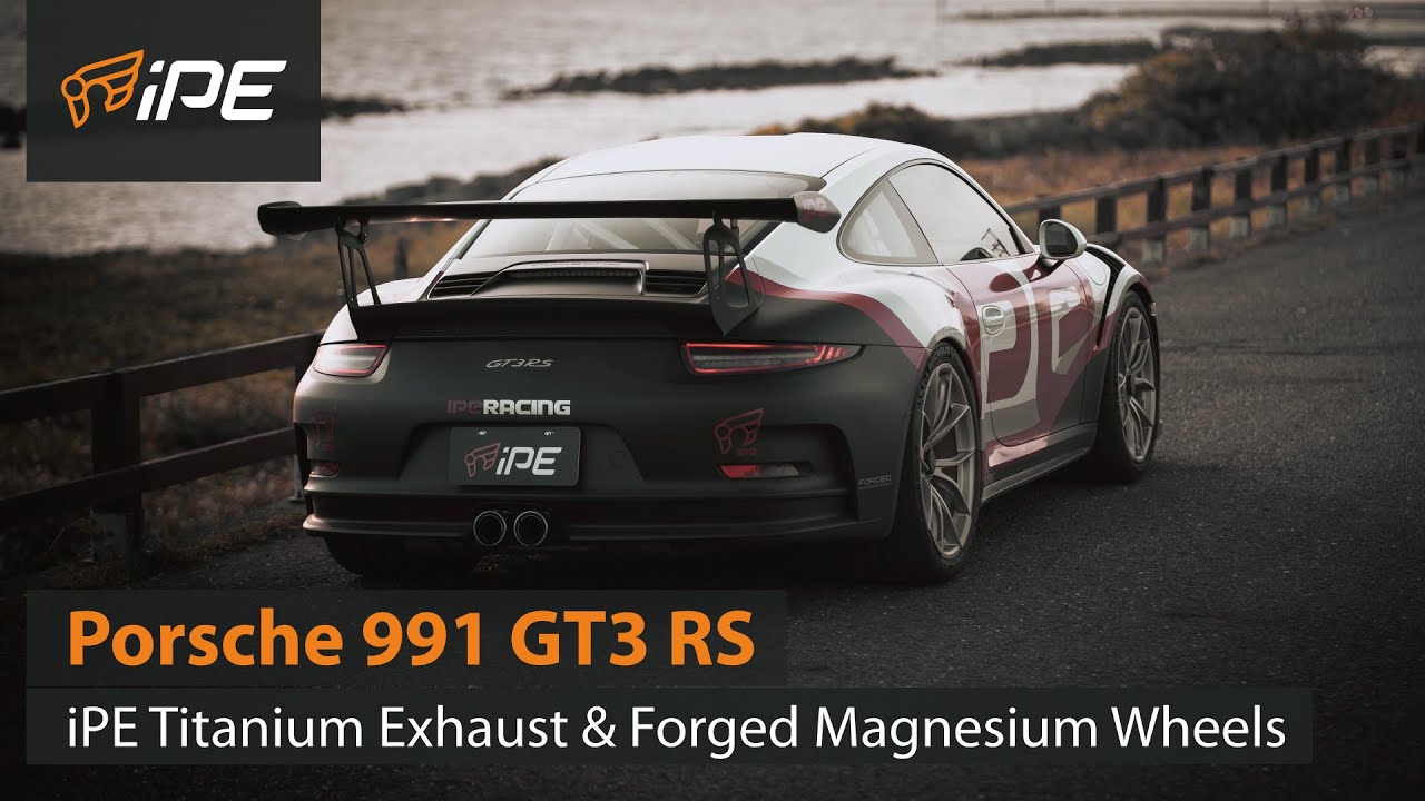 Porsche 991 GT3 RS – iPE Titanium Exhaust and Forged Magnesium Racing Wheels MFR-01