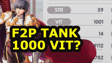HITTING 1000 VIT AS F2P? Tank Knight Lord Build! RoX Ragnarok X Next Generation Guide