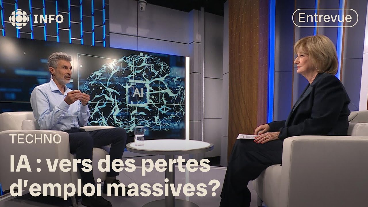 Alerte aux dangers de l'intelligence artificielle avec Yoshua Bengio | 24•60