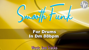 Smooth Funk Jam For【Drums】D Minor 88bpm No Drums BackingTrack
