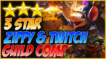 3 Star Zippy & Twitch Guild Build | Teamfight Tactics PBE Set 7.5