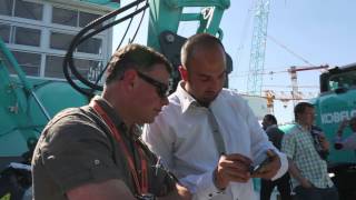Kobelco At Intermat 2015