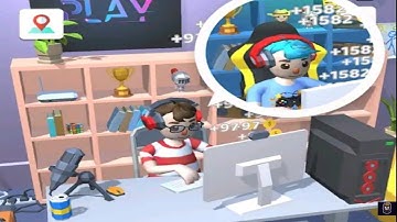 Idle Streamer Tycoon - Tuber Game Gameplay Walkthrough