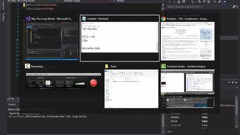 solution Way Too Long Words Problem (Codeforces)