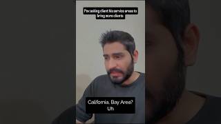 confirming service areas with glass and mirror business owner to increase his visibility on Google