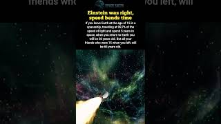 Einstein was Right - Speed bends Time #space #shorts