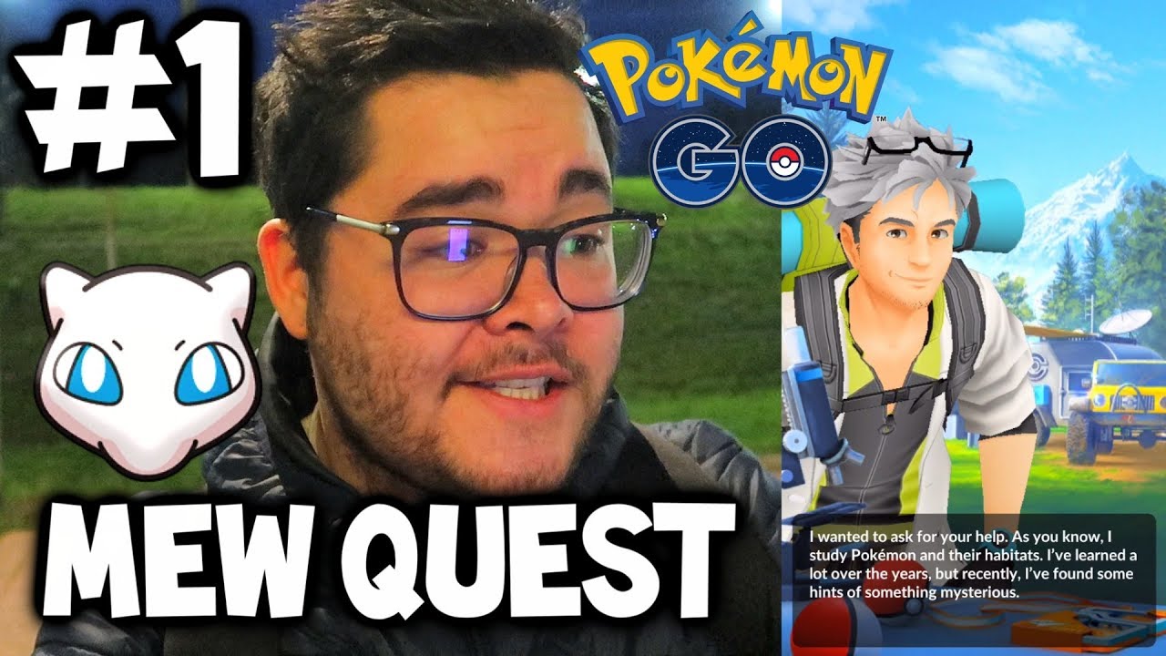 QUEST TO MEW #1 - Pokémon GO *RESEARCH* Gameplay Release & Mew Update! 