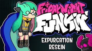 Friday Night Funkin' - V.S. Agent 3 Boss  (Expurgation but its Splatoon) [FNF MOD]