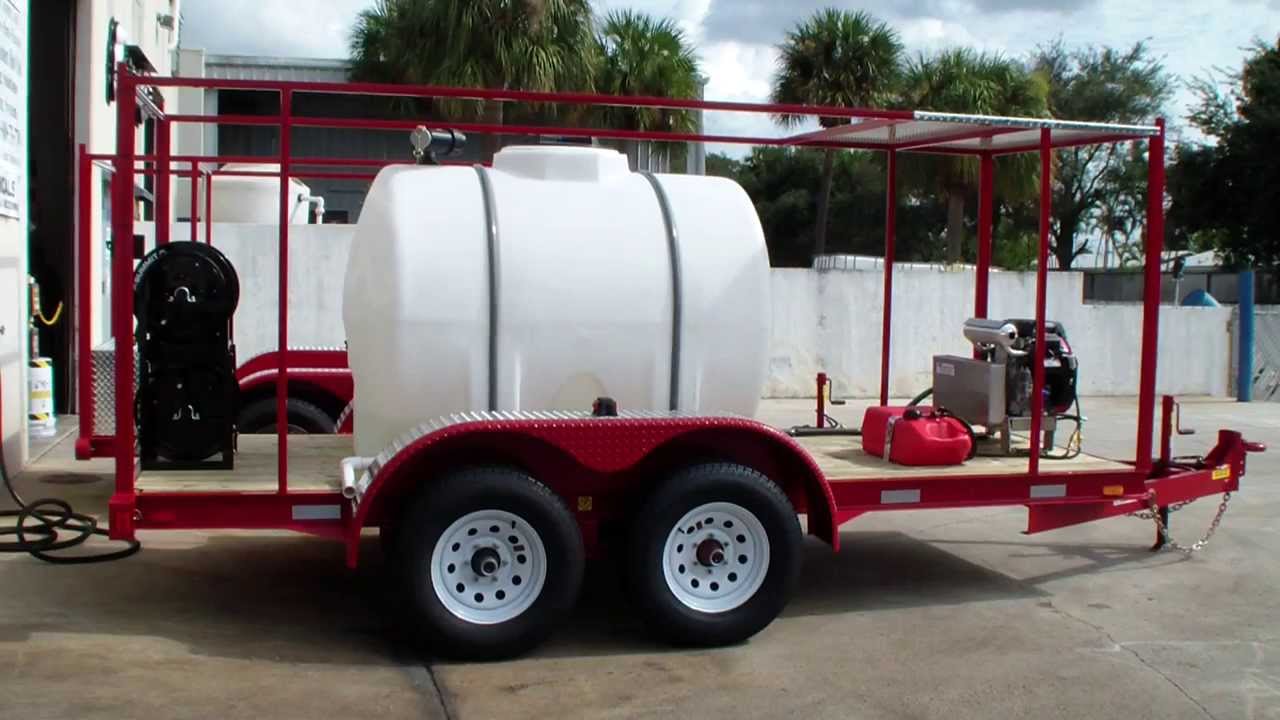 GX690 Honda pressure washer, 14' x 5' 10K trailer with 525 ...