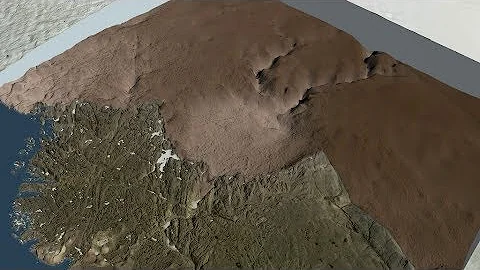 Massive Crater Discovered Under Greenland Ice