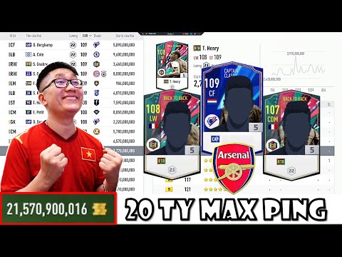 Video 20 TỶ BP Đây Là Đội Hình / Là Team Color ARSENAL Khủng... - youtube