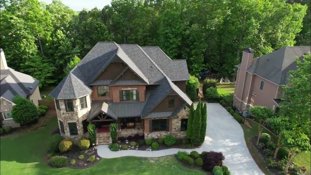 Luxury Cobb County GA HomeWest CobbCustom Finished Basement YouTube