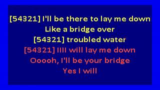 Aretha Franklin – Bridge Over Troubled Water (karaoke)