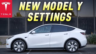 NEW Model Y Settings Owners should Change Now