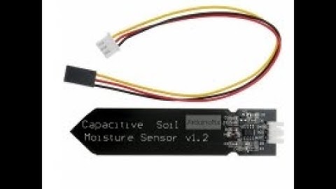 เซนเซอร์วัดความชื้นในดินแบบสัมผัส Capacitive Soil Moisture Sensor module
