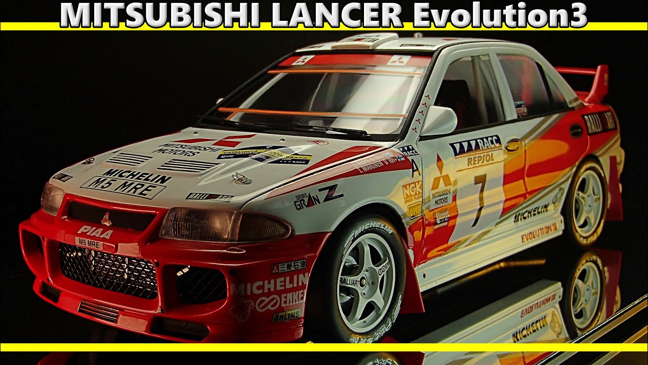 MITSUBISHI LANCER Evolution3 / Hasegawa 1/24 / Tommi Makinen
