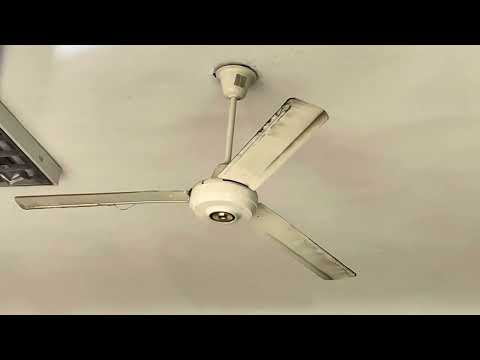 KDK Industrial Ceiling Fans 56” Model B56X5 At Former Clothing Store/Auto Shop  @Emanfan96