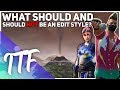 Rambling About Edit Styles, Lazy Skins, "Battle Pass" Skins in Item Shop (Fortnite Battle Royale)