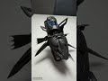 A futuristic transformation begins with a single touch #ai #ArmoredCrustaceans #MechanicalToy