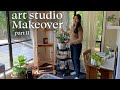 DREAMY ART STUDIO MAKEOVER 