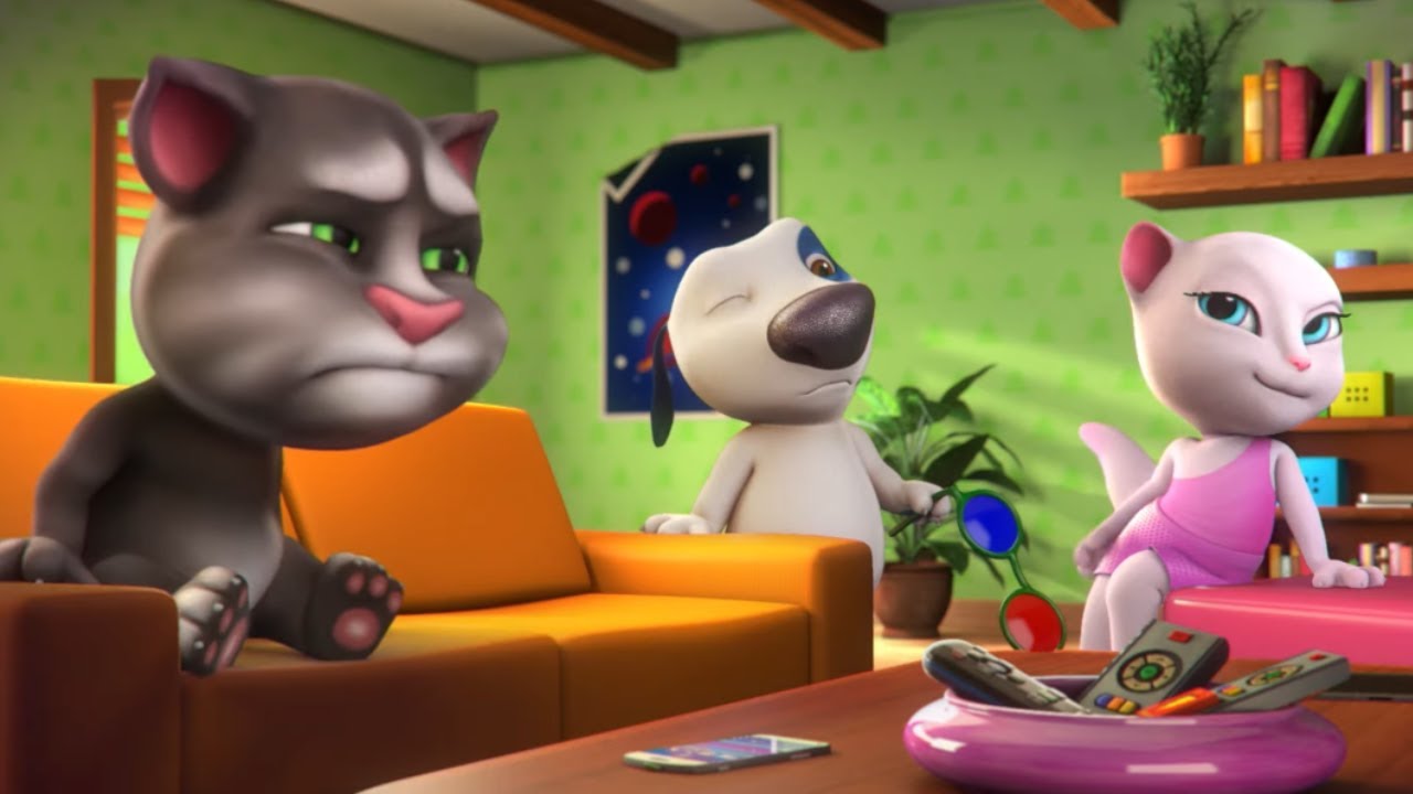 Hank's Glasses | Talking Tom Shorts | Cartoons for Kids | WildBrain Kids