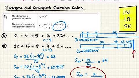 Infinite Geometric Series - Sequences and Series 6 - IB Maths Analysis and Approaches