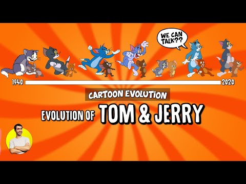 Evolution of TOM AND JERRY - 80 Years Explained | CARTOON EVOLUTION