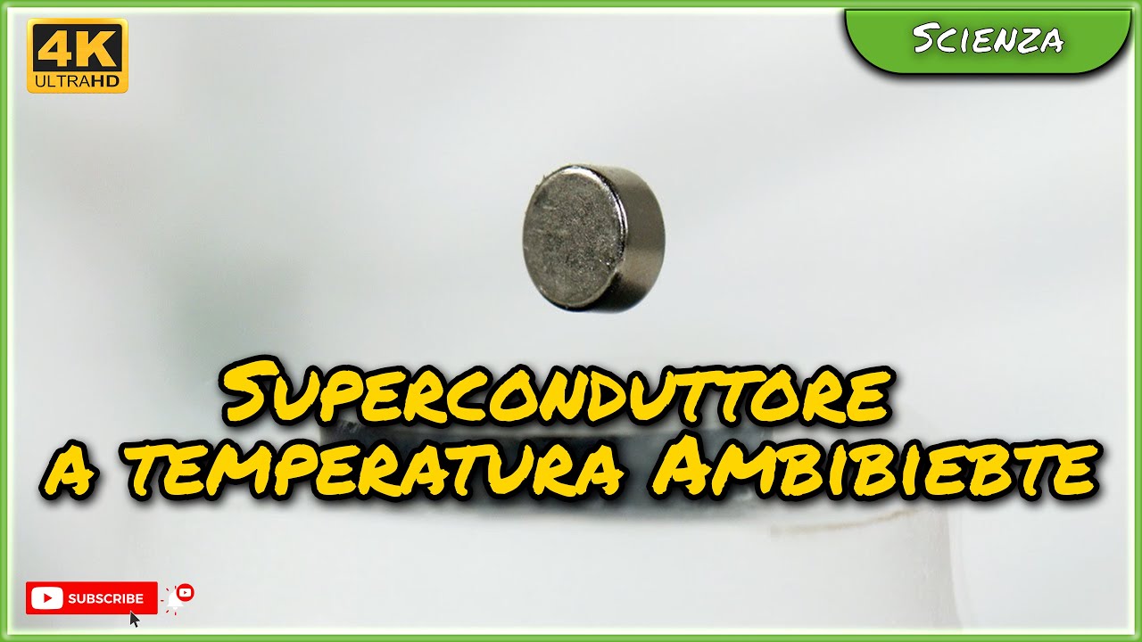 NUOVO SUPERCONDUTTORE A TEMPERATURA AMBIENTE | Facciamo chiarezza
