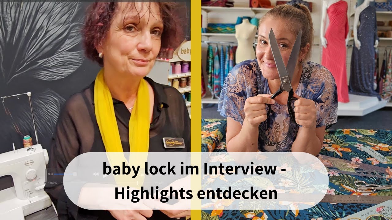 Die neuesten Overlock & Coverstich-Highlights - Interview mit Silke von baby lock| H+H Köln 2025