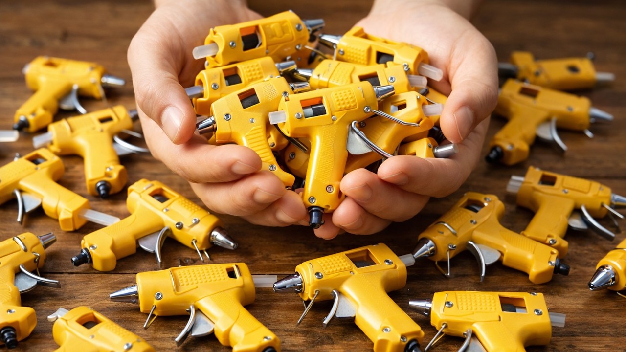 Никогда не покупайте новый клеевой пистолет! Обновите и модернизируйте свой с помощью этого очень пр