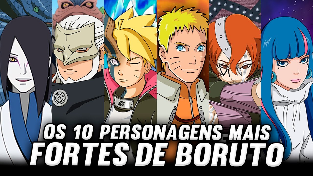 Boruto: os 10 personagens favoritos dos fãs do anime