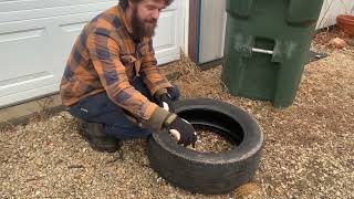 How to get rid of a tire