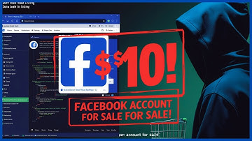 📉 Your Facebook Identity Is Worth $10 on the Dark Web?!