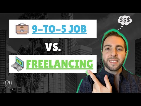 Typical 9-to-5 vs. Freelancing Career