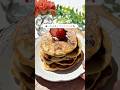 混ぜて焼くだけ🥞米粉のいちごチョコパンケーキ🍓🍫レシピはコメント欄に✍️