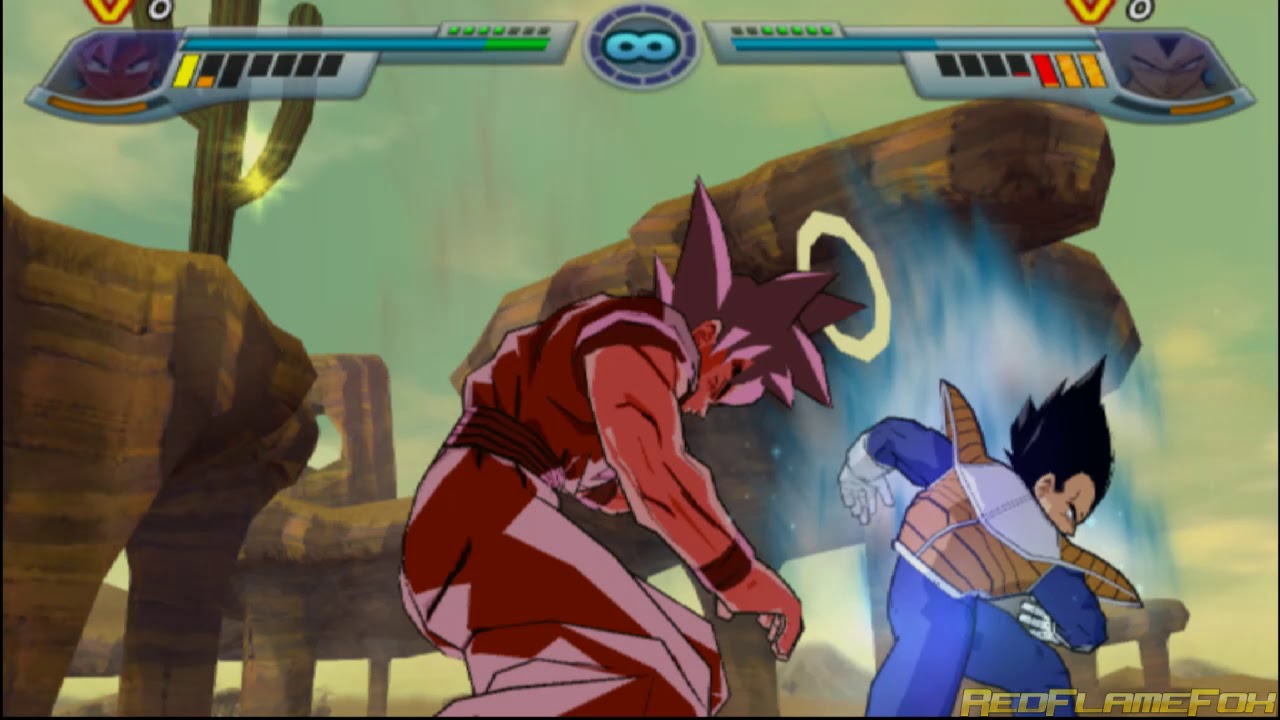 GOKU vs VEGETA - Dragon Ball Z: Infinite World [PCSX2 Emulator] - YouTube