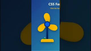 Coding a Fan using css #coding #html #css