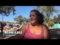 Check out the scene of homeless campground at Beard Brook Park in Modesto