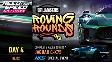 Day 4 (Blitz) - Jaguar C-X75 | Need For Speed: No Limits