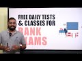 Free daily test and classes for cooperative bank exams