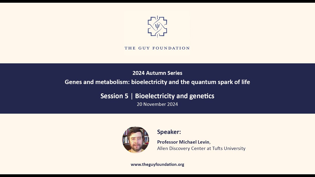 Michael Levin (2024) Bioelectricity and genetics