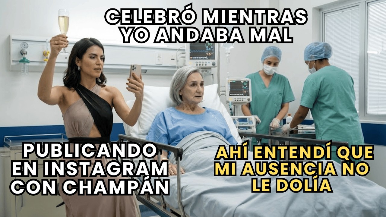 BRINDÓ cuando me internaron MIENTRAS YO ANDABA MAL...