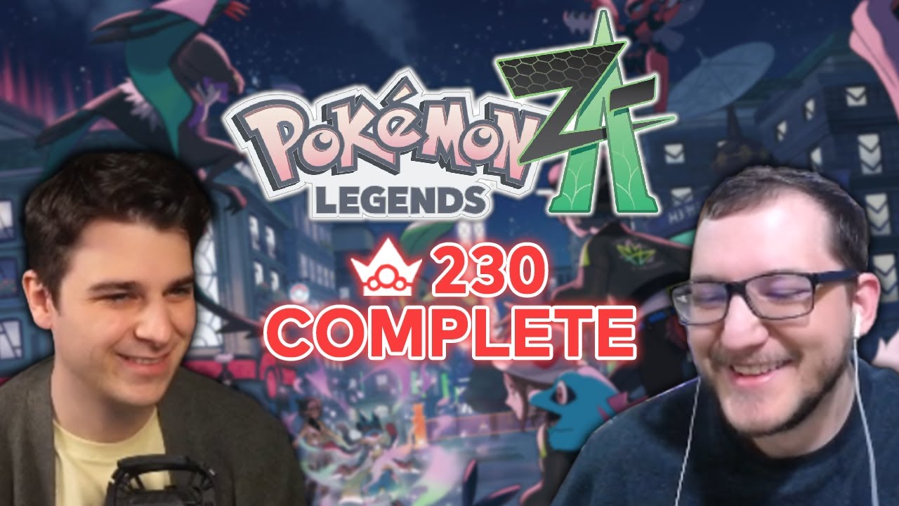 The First Ever Catch Em All Speedrun of Pokemon Legends Z-A