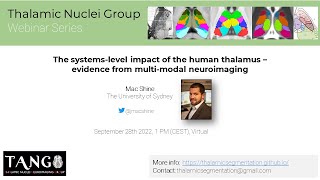 Mac Shine: The systems-level impact of the human thalamus – evidence from multi-modal neuroimaging