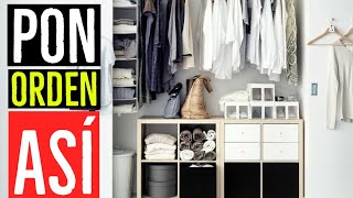 Cómo organizar un armario: 15 trucos infalibles