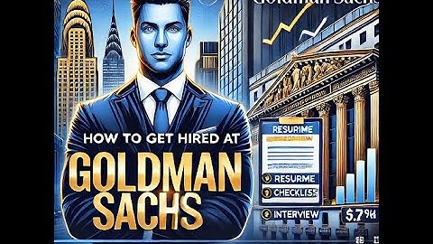 📌 How to Get Hired at Goldman Sachs: Insider Tips & Secrets!