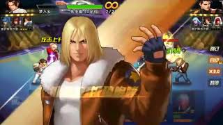 [KOF98OL] [拳皇98 OL] 真零+守護符文=對面狂降怒