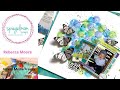 Make Today Awesome - Scrapbook Process Video #100 - SpiegelMom Scraps - Mixed Media Frenzy
